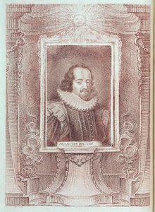 Francis Bacon, saggista e filosofo inglese, inizio XVII secolo