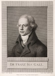 Franz Joseph Gall, anatomista e frenologo tedesco, c. 1800