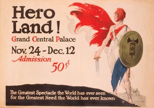 Poster di Hero Land francese, New York, New York da Unbekannt