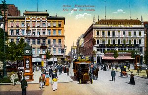 Friedrichstraße, Berlino, Germania da Unbekannter Künstler