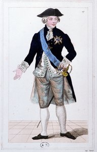 Generale Lafayette comandante della guardia nazionale, c. 1810 da Unbekannter Künstler