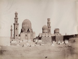 Veduta generale delle tombe dei Mamelucchi, Il Cairo da Unbekannter Künstler