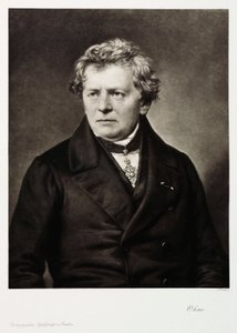 Georg Simon Ohm, fisico tedesco, c. 1840 da Unbekannt