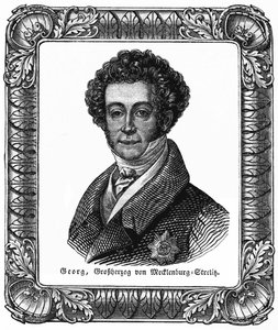 Georges de Mecklembourg Strelitz (1779-1860) - Giorgio, granduca di Meclemburgo-Strelitz, illustrazione da 