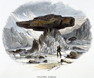 Tavoli di ghiacciaio da Unbekannter Künstler
