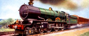 Treno della Great Western Railway - Re Giorgio V da Unbekannter Künstler