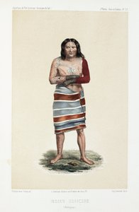 Indiano Guaycuru, Paraguay, c. 1843-1847 da Unbekannt