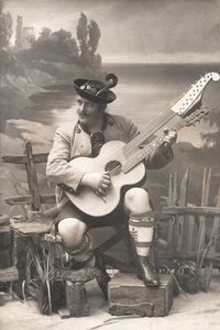 Gustav Rechl, Germania 1908 (foto b/n) da Unbekannter Künstler