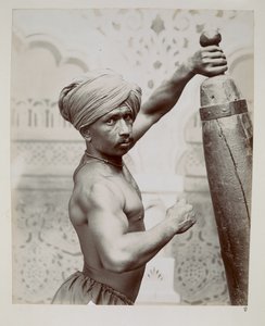 Ginnasta del Bombay Theatre of Varieties all