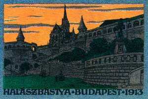Halászbástya (Bastione dei Pescatori) Budapest da Unbekannter Künstler
