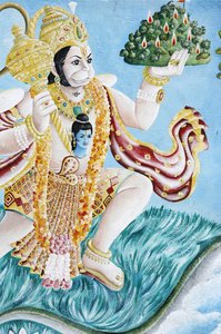 Dio scimmia Hanuman, Pashupatinah, Kathmandu, Nepal
