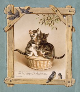 "Buon Natale dicono i Gattini" da Unbekannter Künstler