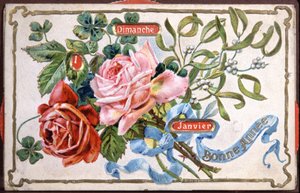 Fiori di Buon Anno, inizio XX secolo