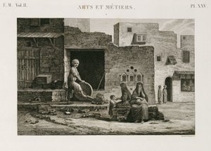 Ferramenta e utensili Arrotino, Egitto, c. 1798 da Unbekannt