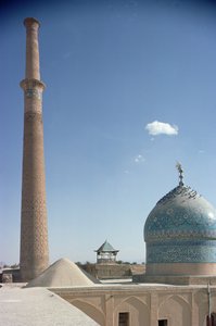 Cupola di Harun Vilayet e il minareto di Ali, probabilmente XVII secolo (foto) da Unbekannt