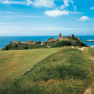 Castello di Hastings, East Sussex, Regno Unito da William M. Timlin