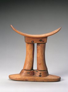 Poggiatesta, egiziano, Nuovo Regno, c.1550-1069 a.C. da Unbekannt