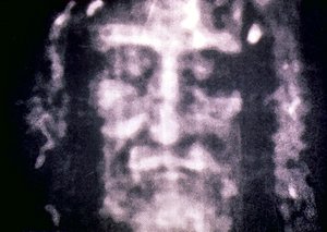 Sacra Sindone di Torino, volto di Cristo da Unbekannter Künstler