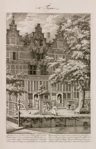 Casa danneggiata dal fuoco, Amsterdam, Olanda