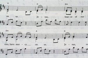 Partitura di inni Londra Gran Bretagna