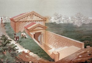 Ipogeo Martirio di Poitiers, c.1880