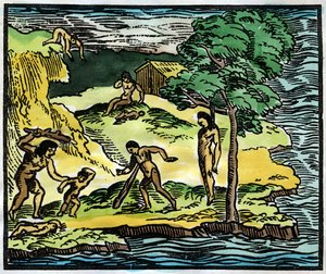 Suicidi degli indios da Unbekannter Künstler