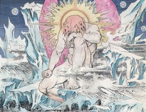 Illustrazione per La Ballata del Vecchio Marinaio di Samuel Taylor Coleridge da Unbekannter Künstler