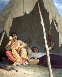 Tribù indiane degli Stati Uniti, USA, seconda metà del XIX secolo da Unbekannter Künstler