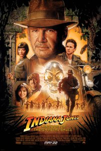 Indiana Jones e il regno del teschio di cristallo di Steven Spielberg, 2008 (poster) da Unbekannter Künstler