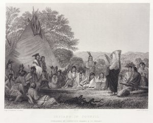 Indiani in Consiglio, Nord America