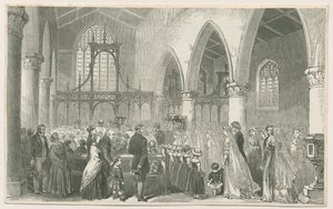 Interno della chiesa di Trentham da Unbekannt