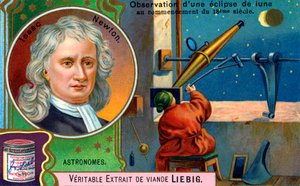 Isaac Newton da Unbekannter Künstler