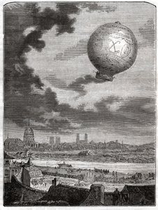Jean Francois Pilatre de Rozier da Unbekannter Künstler