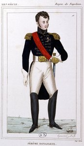 Jerome Bonaparte, c. 1810 da Unbekannter Künstler