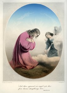 Gesù che prega nel giardino - Bibbia, Nuovo Testamento da Unbekannter Künstler