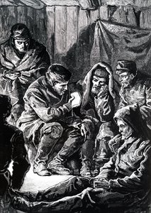 John Richardson durante una spedizione artica terrestre di Franklin