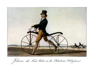 Johnson e il cavallo a pedali