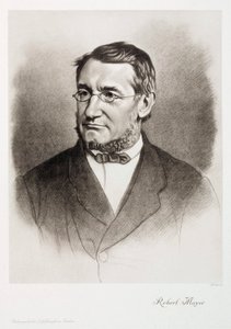 Julius Robert von Mayer, fisico tedesco, c 1870 da Unbekannt