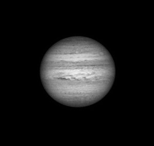 Giove in luce infrarossa, 2005