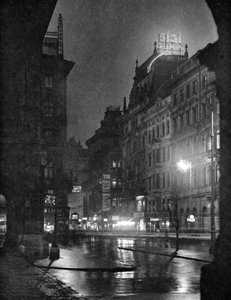 Kärntnerstraße di notte, Vienna