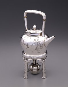Bollitore su Supporto, 1879 da Unbekannt