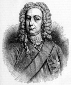 Re Giorgio II - ritratto da Unbekannter Künstler