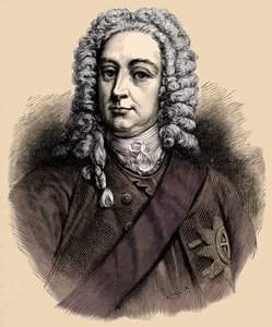 Re Giorgio II - ritratto da Unbekannter Künstler