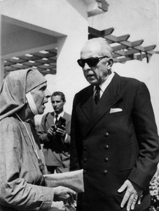 Re Paolo I di Grecia e Principessa Andrea di Grecia (suocera di Elisabetta II) 18 settembre da Unbekannt