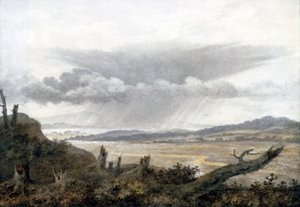 Studio di paesaggio e nuvole di Luke Howard, c 1808-1811 da Unbekannter Künstler