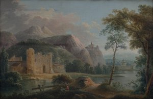 Paesaggio su un lago