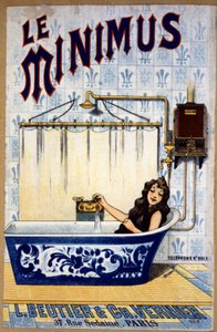 Le minimus bagno, c. 1900 da Unbekannter Künstler