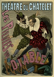 Les Pilules du Diable - poster pubblicitario per féerie da Unbekannter Künstler