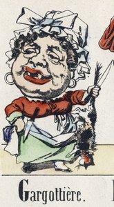 Lettera G: gargottiere. Alfabeto del racconto orientale. Imagerie d