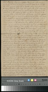 Lettera di Peter Brown a Sarah Brown, 25 giugno 1775 (carta)